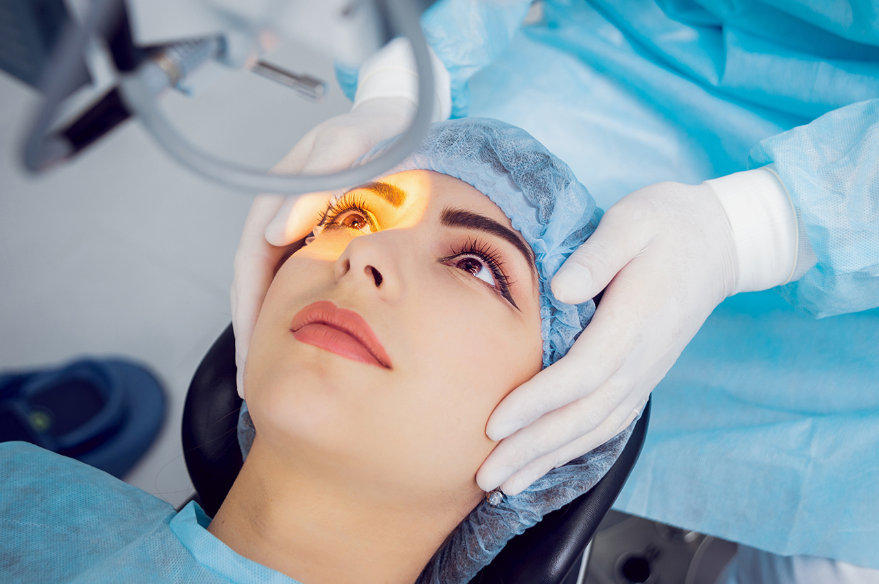 The operation on the eye